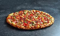 Round Table Pizza Pepperoni, Grilled Chicken, and Bacon Pizza Round Table Pizza Pepperoni, Grilled Chicken, and Bacon Pizza
