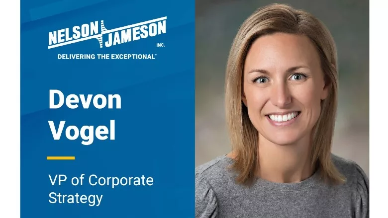 Devon Vogel, Nelson-Jameson vice president of corporate strategy