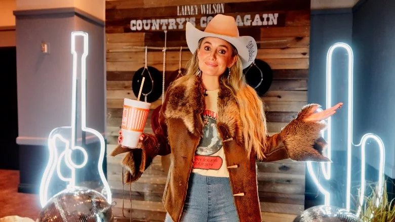 Grammy Award-winning music artist Lainey Wilson becomes brand ambassador for Whataburger.