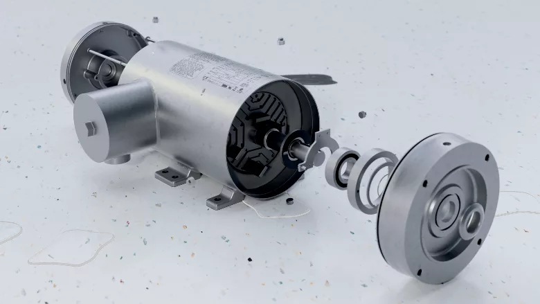 Baldor-Reliance Food Safe SP5+ motor