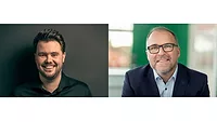 Bela Szalmas (L), Daan van der Heijden (R), Hamlet Protein area sales managers