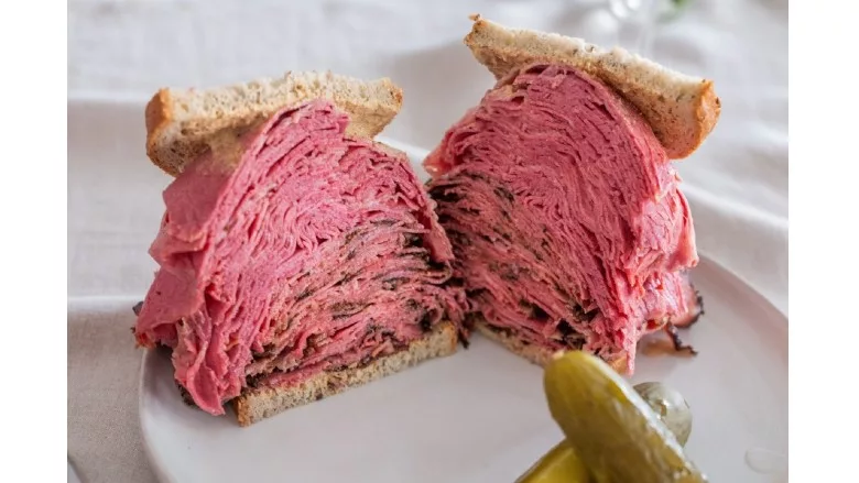 Pastrami and Corned Beef Sandwich
