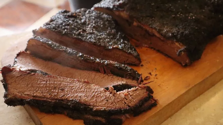 Sliced beef