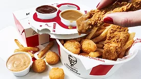 KFC Dunk It Bucket