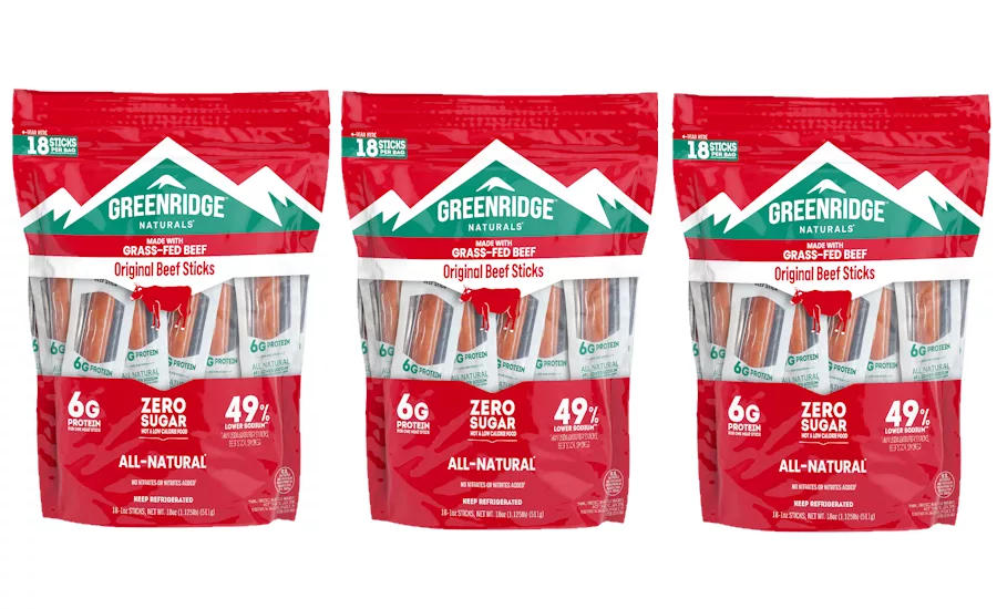 Greenridge Naturals introduces on-the-go snack sticks