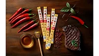 Tillamook Country Smoker Beef Sticks infused with Mike's Hot Honey