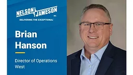 Brian Hanson, Nelson-Jameson director of operations – West