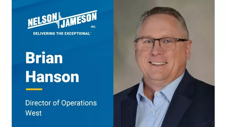 Brian Hanson, Nelson-Jameson director of operations – West