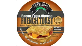 Recalled RTE sausage and bacon breakfast sandwich product.png