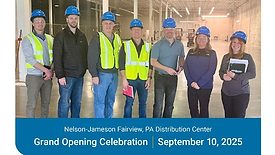 Food processing distributor Nelson-Jameson unveils plans for its latest distribution center in Fairview, Penn.