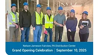 Food processing distributor Nelson-Jameson unveils plans for its latest distribution center in Fairview, Penn. Food processing distributor Nelson-Jameson unveils plans for its latest distribution center in Fairview, Penn.
