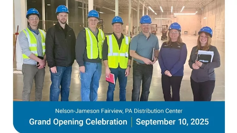 Food processing distributor Nelson-Jameson unveils plans for its latest distribution center in Fairview, Penn.
