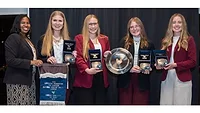 Texas A&M University wins the 76th USPOULTRY Foundation Ted Cameron National Poultry Judging Contest overall team and individual competitions.