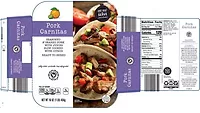 Public health alert, pork carnitas product Public health alert, pork carnitas product