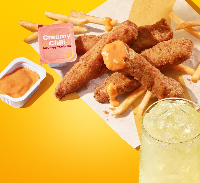 McCrispy Strips and Creamy Chili Dip