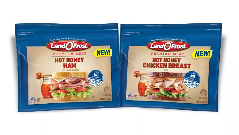 Hot Honey Chicken Breast and Hot Honey Ham