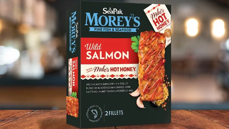 Morey's Wild Salmon with Mike's Hot Honey