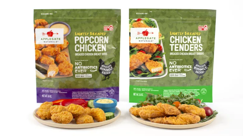 Applegate Naturals Lightly Breaded Chicken