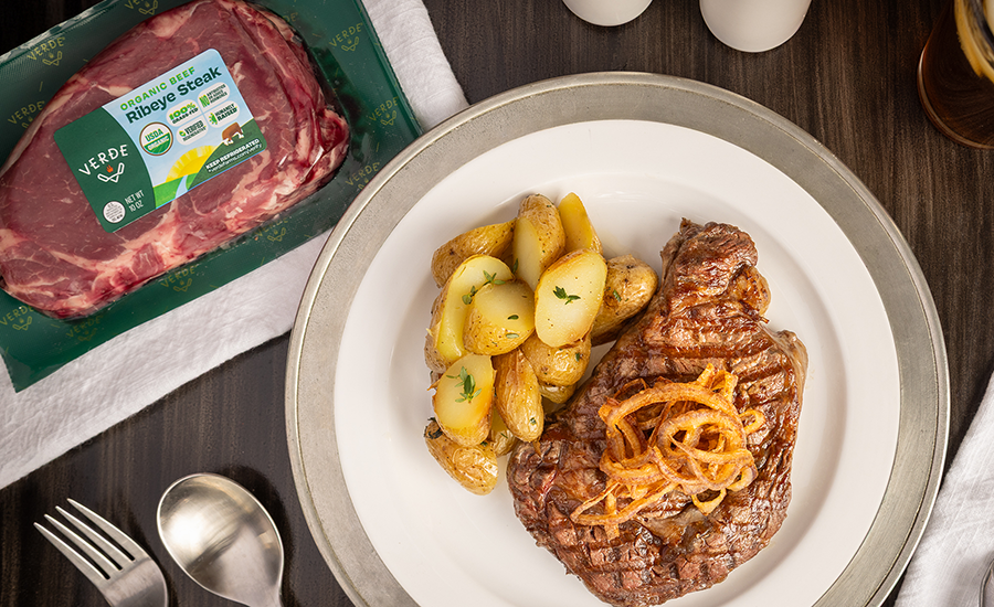 Verde Farms ribeye.