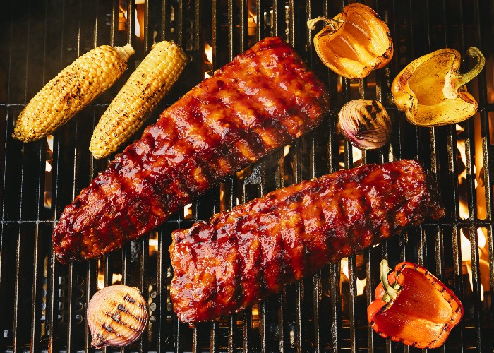 Tangy Grilled Back Ribs
