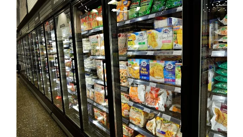 Frozen food aisle