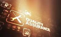 Quality Assurance Service Guarantee Standard. Universal business background. Quality Assurance Service Guarantee Standard. Universal business background.
