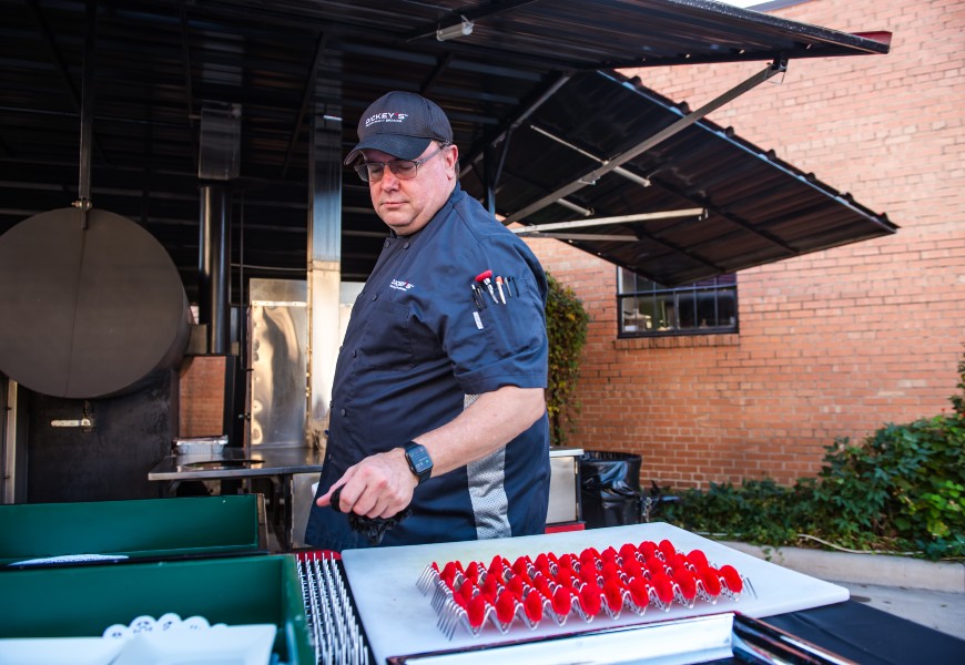 Chef Matthew Burton, Dickey's Barbecue Restaurants corporate executive chef and VP of culinary and R&D