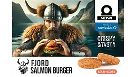 Norwegian Salmon Fjord Burgers