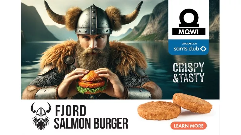 Norwegian Salmon Fjord Burgers