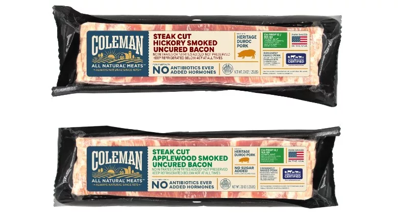 Coleman All Natural Meats Steak Cut Bacon