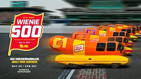 The Wienie 500, a first-ever Wienermobile race at the Indianapolis Motor Speedway