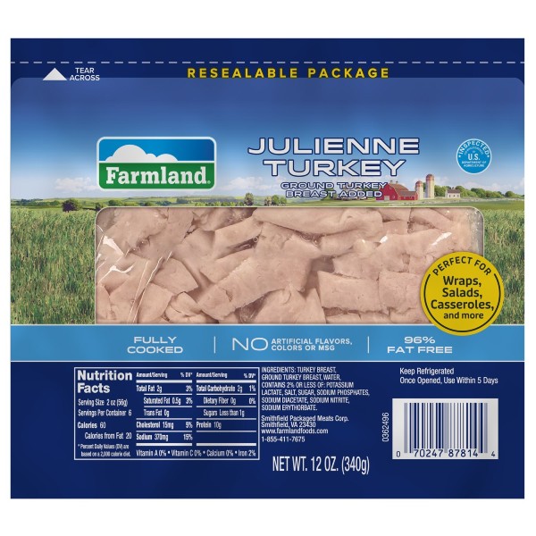 Farmland Julienne Turkey