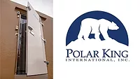 Replacement door for walk-in unit