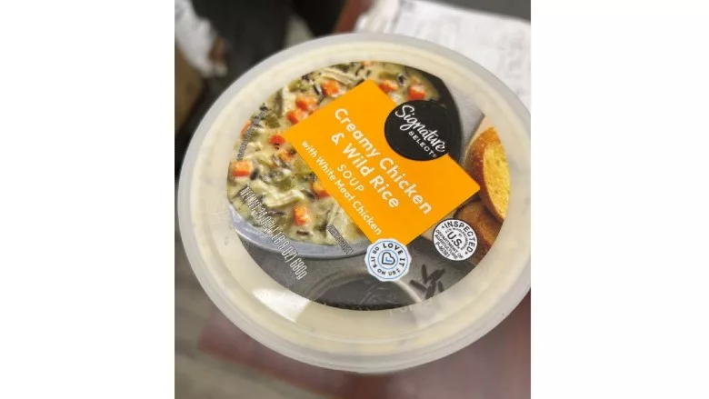 RTE chicken soup product