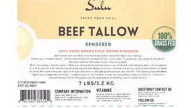 Recalled beef tallow
