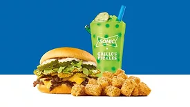 Sonic x Grillo’s Pickles Big Dill Meal