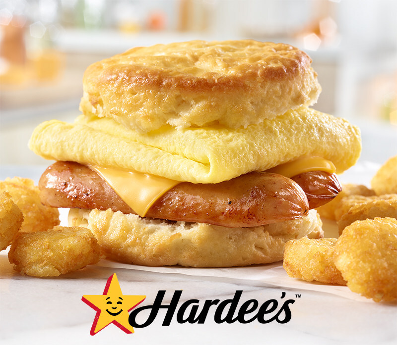 Hardee's Smoked Sausage, Egg and Cheese Biscuit