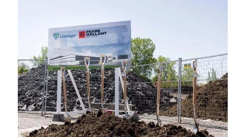 Lineage facility expansion groundbreaking