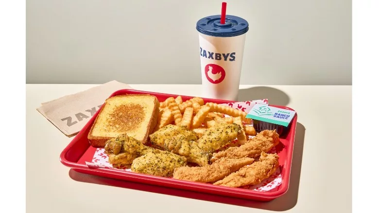Zaxbys Wings & Things meal