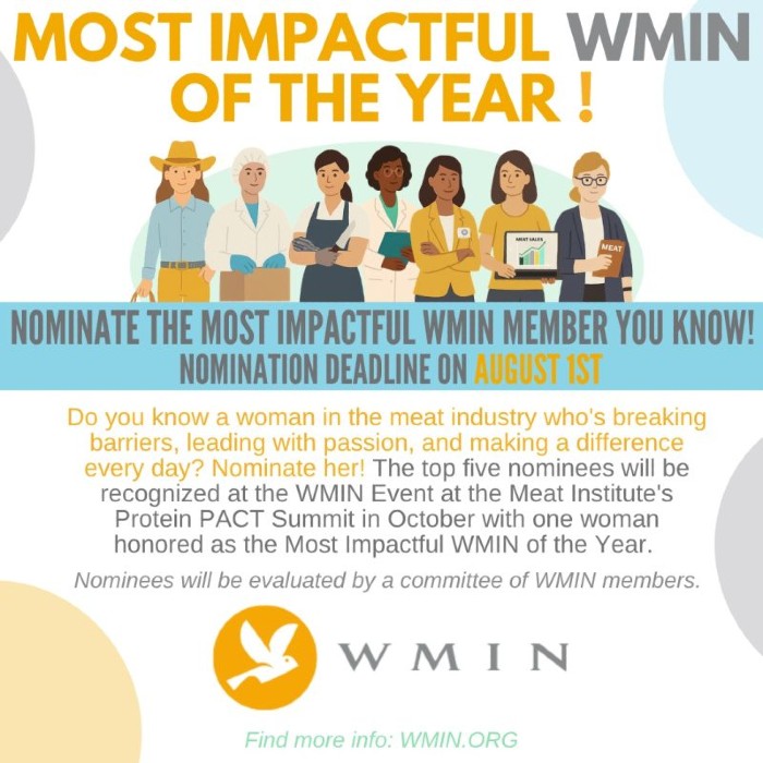 Impactful WMIN of the Year Award