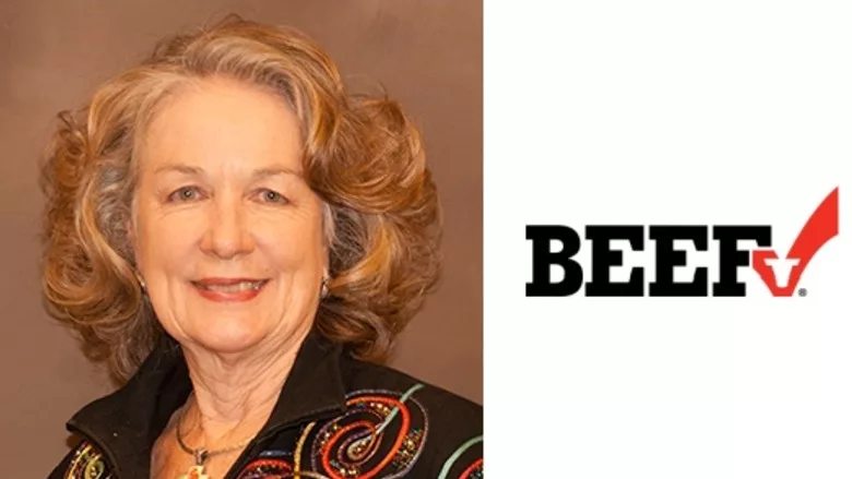 Anne Ilse Anderson, recipient of the 2025 Beef Checkoff Visionary Award