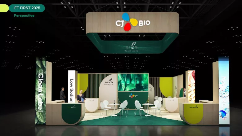 CJ Bio IFT First booth