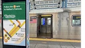 Nathan's subway promotion