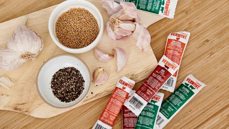 Vermont Smoke & Cure meat sticks