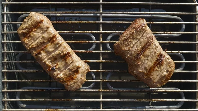 Grilled lamb