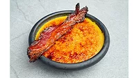 Pumpkin Spice Bacon Creme Brulee