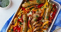 sausages and vegetables sausages and vegetables