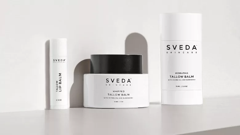 Tallow-based skincare line
