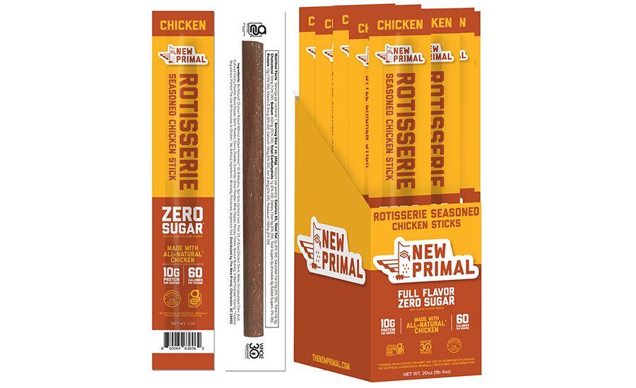 Rotisserie Chicken meat sticks