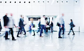 a trade show or trade fair